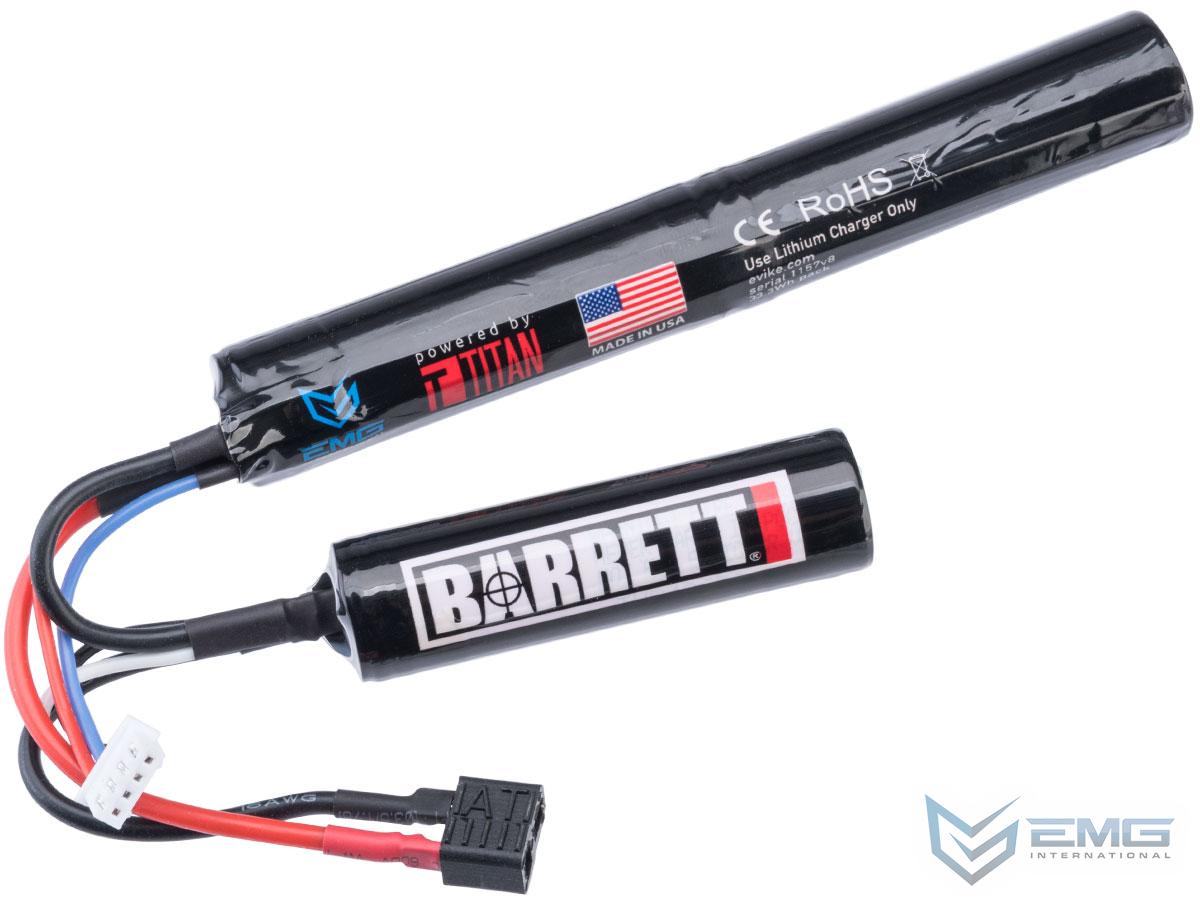 EMG Barrett 11.1v 3000mAh LiIon Nunchuck Type LiIon Battery by Titan