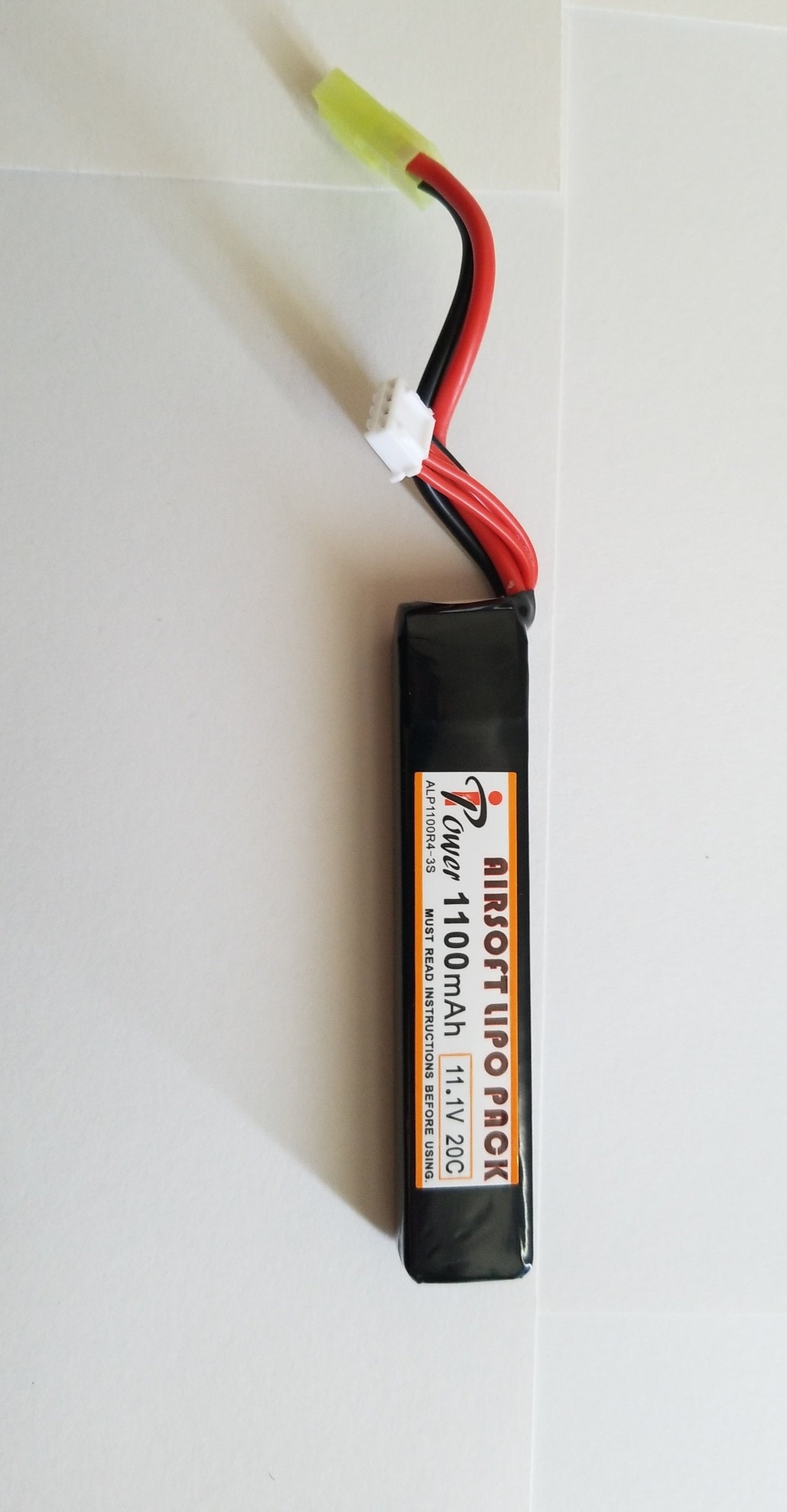 Matrix High Performance 11.1V Brick Type Airsoft LiPo Battery (Model: 5000mAh - 65C / For Deans / T-Plug Connector